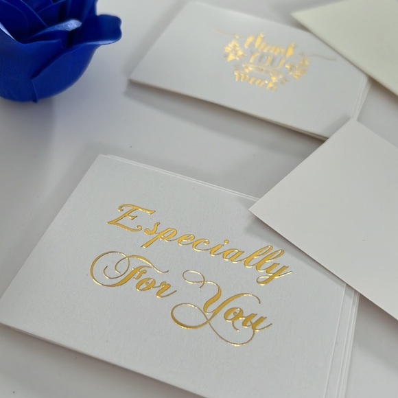 20 pcs Thank You Cards (2 Designs) - Picture 4 of 17